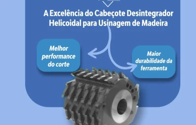 A Excelência do Cabeçote Desintegrador Helicoidal para Usinagem de Madeira